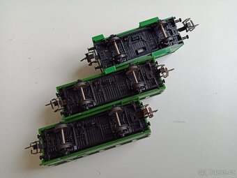 TT, zavazadlový vůz a 2 os. vozy býv. DR, Zeüke/Tillig - 11