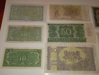 BANKOVKY 5-1000 KČS, ČTYŘICÁTÁ LÉTA, VŠE NEPERFOROVANÉ - 11