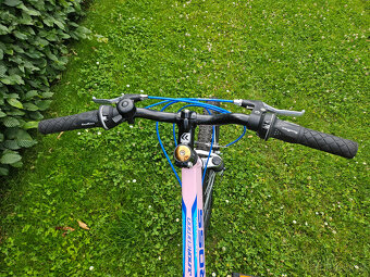 Růžové 24" horské hliníkové kolo KROSS, rám 13" od 120 cm - 11