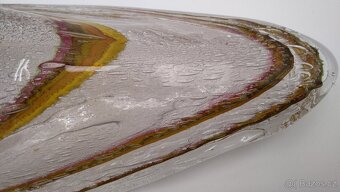 Emanuel Beránek - Luxusní velká mísa 48cm s bublinkami. - 11