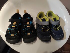 Sandále Keen 27/28 a trekové boty 27 obojí jako nové - 11