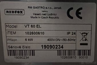Vařič těstovin dvojitý VT 60 EL RedFox včetně košů - 11