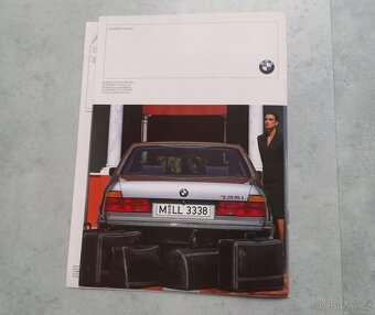 BMW E32 - katalog doplňků a příslušenství 1986 - 11