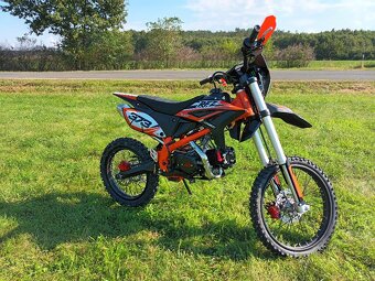 Pitbike By Apollo THUNDER 140cc 19/16 E-Start oranžová - 11