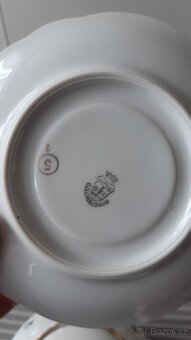 Starožitný porcelán sada. - 11