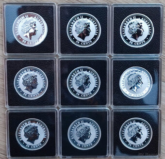Lunární série I. - 9x1/2oz (kompletní edice 1/2oz mincí) - 11