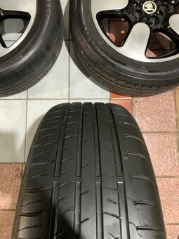 Alu kola Škoda R17 5X112 LETNÍ PNEU 225/50 R17 PROTEUS - 11