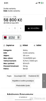 Skútr 125 - Motorro Longjia Easymax 125i - 11