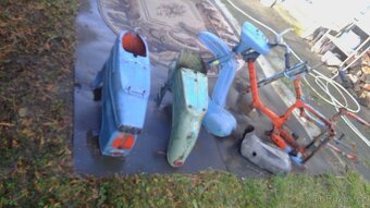 Jawa Pionýr rám kostra plechy ND Veteran - 11