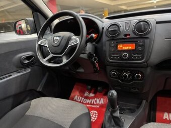 DACIA Dokker  LPG 1.6SCe 75kW, 5 MÍST 2017 , PLNÝ SERVIS - 11