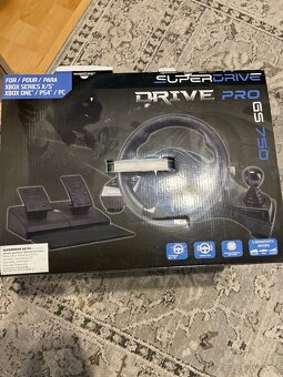 Herní volant SUPERDRIVE GS750 - 11