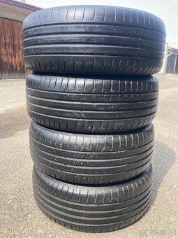 Alu 5x100 r16,Vw,Škoda,letni 205/55 r16 - 11
