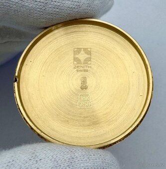 18K ZLATÉ PÁNSKÉ HODINKY ZENITH EL PRIMERO S ETUI - 11