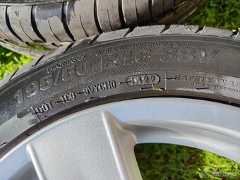 Letní Mitsubishi Lancer r16 5x114,3 nové Kumho 195/50/16 - 11
