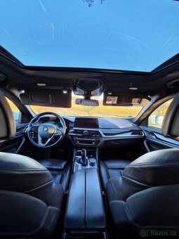 BMW 5 xDrive, Automat, g31, 2018, Tažné, Nappa, nová STK - 11