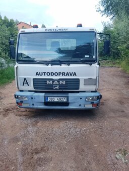 Prodám Man LE8.180 Hákový nosič kontejnerů - 11