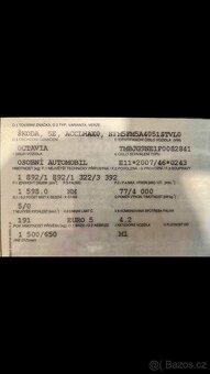 Prodám Škoda Octavia 3 combi, tdi - 11