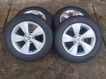 NOVÁ 215/65 R17 zimní originál Alu sada Škoda Kodiaq - 11