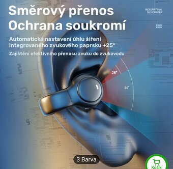 Bezdrátova sluchátka, nová. - 11