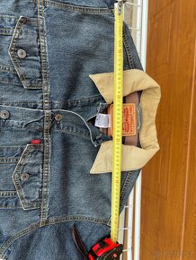 Pánská džínová bunda zn. Levi’s s podšívkou - vel. M - 11