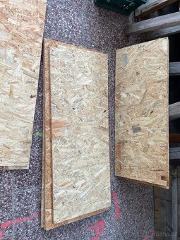 OSB desky použité 12 mm nebroušené - 11
