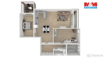 Prodej bytu 3+kk v Plzni, ul. Bolevecká - 11