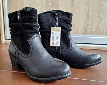 Dámské černé zimní boty - 11