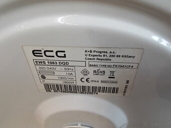 Pračka ECG - 11