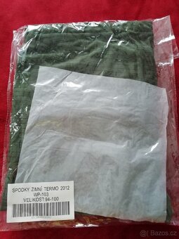 Oblečení, věci, AČR, armádní, vojenské. - 11