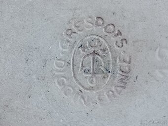 STARÁ KAMENINOVÁ MÍSA GRÉS & POTIERS DIGOIN FRANCIE - 11