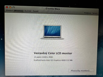 MacBook Air5,2 - nová originální baterie, bez vad - 11