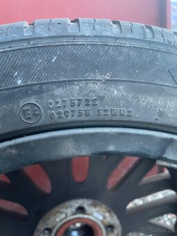 PRODÁM 4x ALU KOLA ZNAČKY BORBET + 4x PNEU ZNAČKY BARUM. - 11
