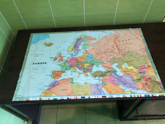 Kancelářský psací stůl IKEA Hemnes,pracov.plocha,židle,lampa - 11