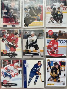 700 hokejových kartiček 1990-1998 - 11