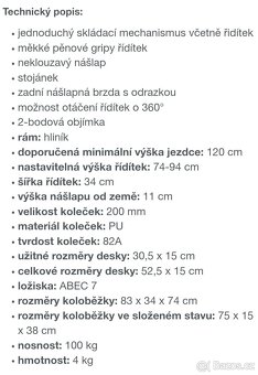 Koloběžka Worker blancy - 11