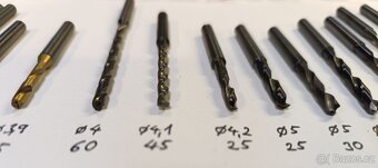 Tvrdokovové vrtáky pr.3mm až 13mm - 11