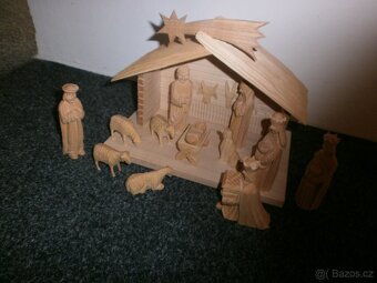 Ručně vyřezávaný český betlém 14a1 - 11