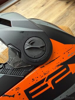 Helma Schuberth E2 Explorer Orange (M 57-58cm) - 11