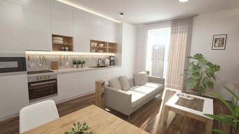 Moderní byt 2+kk s balkonem, parkovacím stáním a zahradou, l - 11