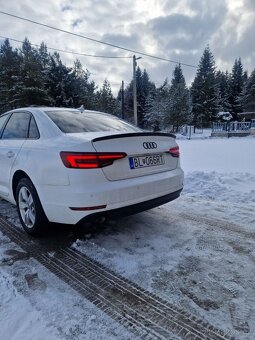 AUDI A4 S4 RS4 B9 spoiler kridlo lipko na hranu kufra - 11