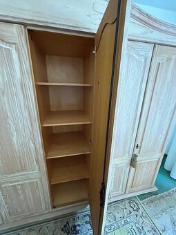 Masivní ložnice, kartáčovaná pinie(3460) - 11