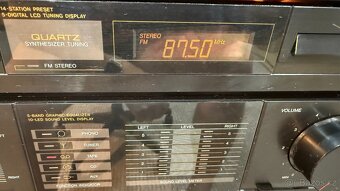 Věž SHARP W800H gramo, tape, CD - 11
