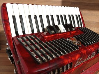 Akordeon (harmonika,heligonka) Scandalli Cantore 80,TOP STAV - 11