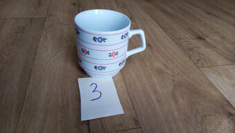 Retro hrnek, Czechoslovakia, Royal Dux Dubí - 11