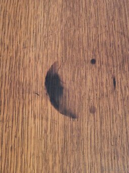 Starožitný dubový psací stůl – neorenesance do prostoru - 11