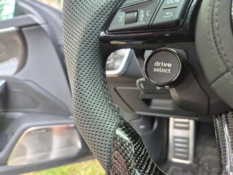 KARBONOVY VOLANT AUDI so ŠTART/STOP DRIVE SELECT - 11