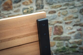 Masivní jidelní set z jasanu (1x stůl, 6x židle) - 11