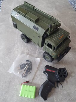 RC Military Truck GAZ 1/16 4WD zelený - 11