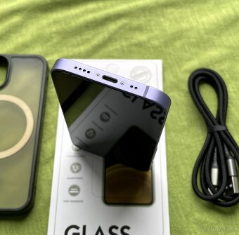 🍏 Apple Iphone 12 MiNi Purple 64GB 🍎 100% baterie 🔋 - 11