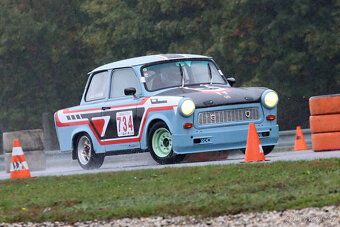 Závodní kola Trabant mokrá - 11